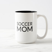 Fußball-Mama, Schwarz-weiße Keramik