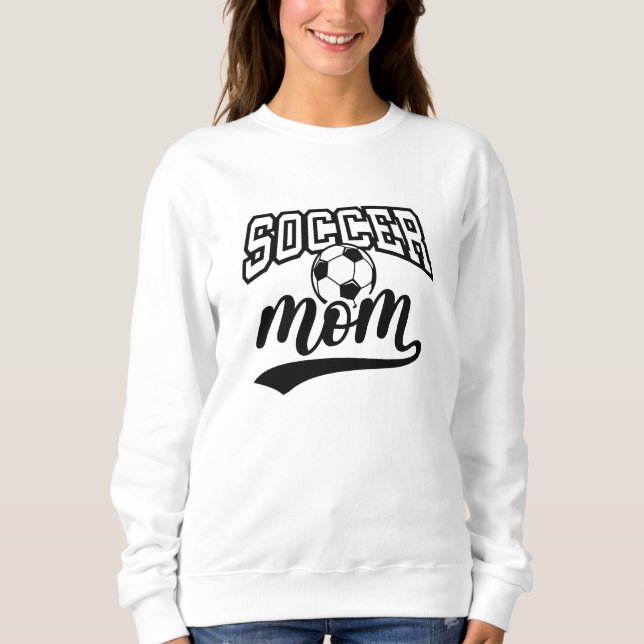 Fußball-Mama Sweatshirt (Vorderseite)