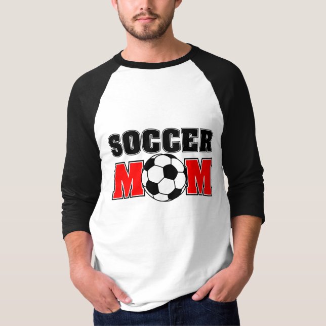 Fußball-Mama T-Shirt (Vorderseite)