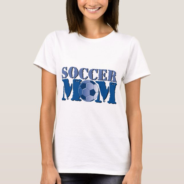 Fußball-Mama T-Shirt (Vorderseite)