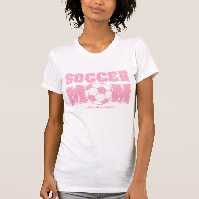 Fußball-Mama-T - Shirt (Vorderseite)