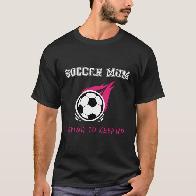 Fußball-Mama T-Shirt (Vorderseite)