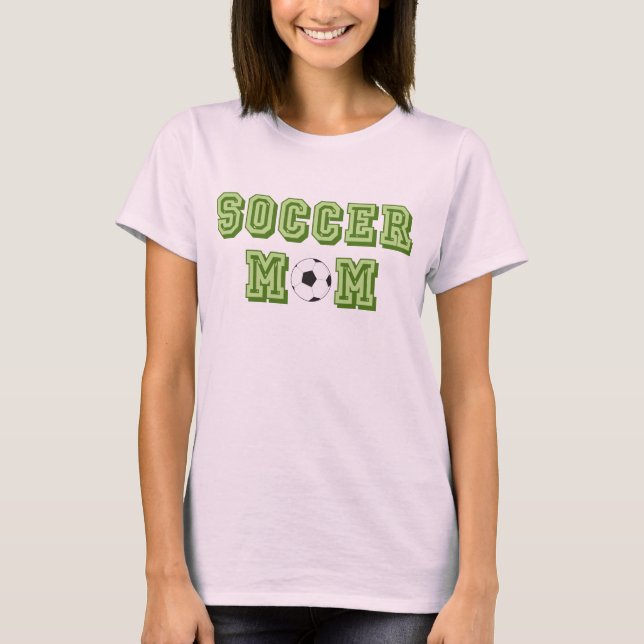 Fußball-Mama T-Shirt (Vorderseite)