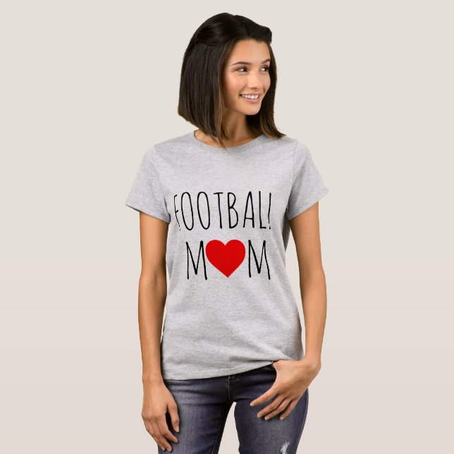Fußball-Mama T-Shirt (Vorne ganz)