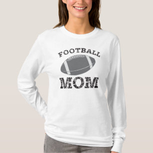 Fußball-Mama-T - Shirt, lange Hülsen T-Shirt
