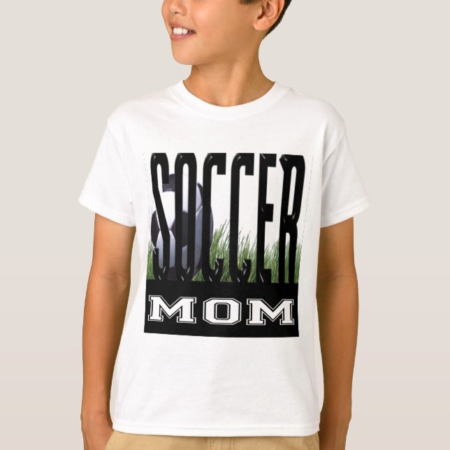 Fußball-Mama u. Vaters T-Shirt (Vorderseite)