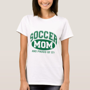 Fußball-Mama und stolz darauf! - Grün T-Shirt