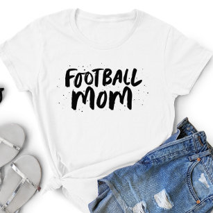 Fußball-Mannschaft Mutter stylish Black type perso T-Shirt