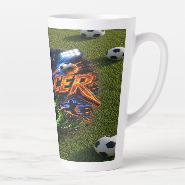 Fußball Milchtasse (Rechts)