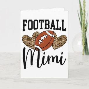 Fußball Mimi Hearts Oma Mimi von einem Fußballspie Karte