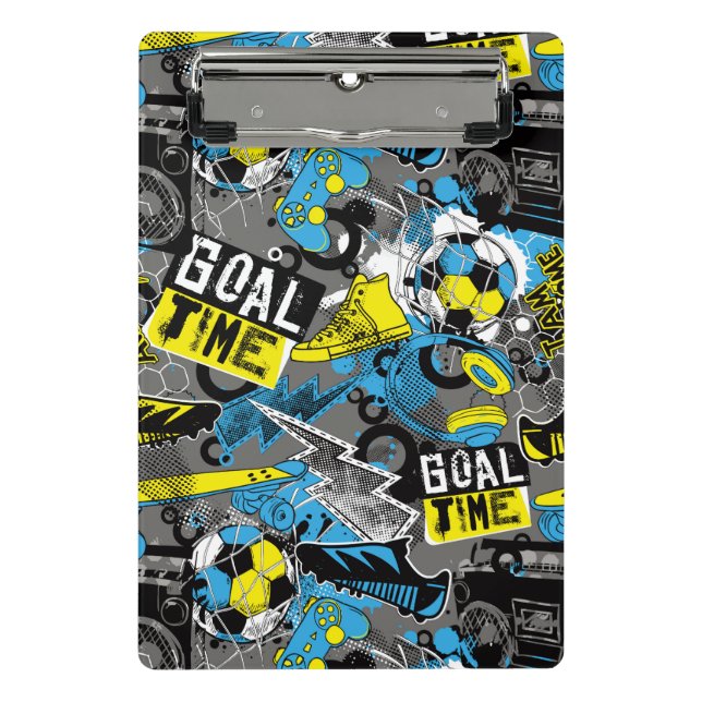 Fußball Mini Klemmbrett (Vorderseite)