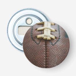 Fußball mit benutzerdefiniertem Text Button Flasch Flaschenöffner