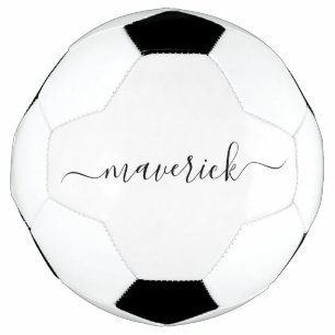 Fußball mit individuellem Namen, personalisiert fü
