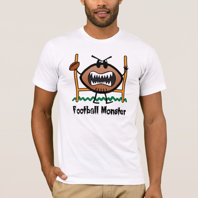 Fußball-Monster T-Shirt (Vorderseite)