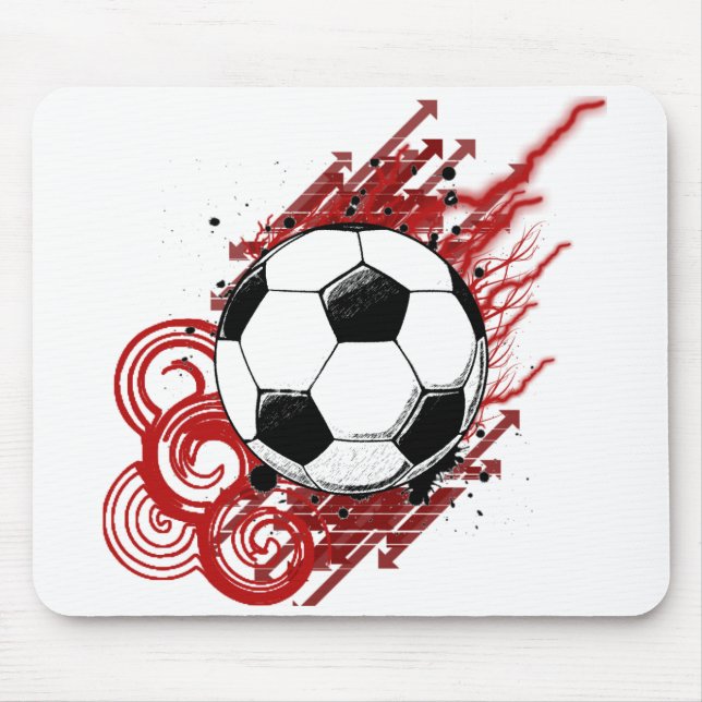 Fußball Mousepad (Vorne)