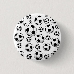 Fußball-Muster Button