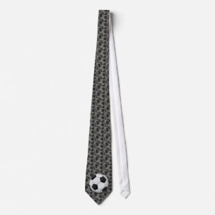 Fußball-Muster des Fußball- Krawatte