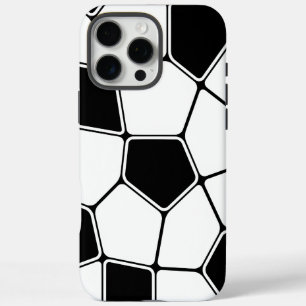 Fußball-Muster iPhone 16 Pro Max Hülle