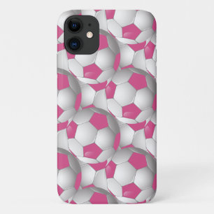 Fußball-Muster-Rosa Case-Mate iPhone Hülle