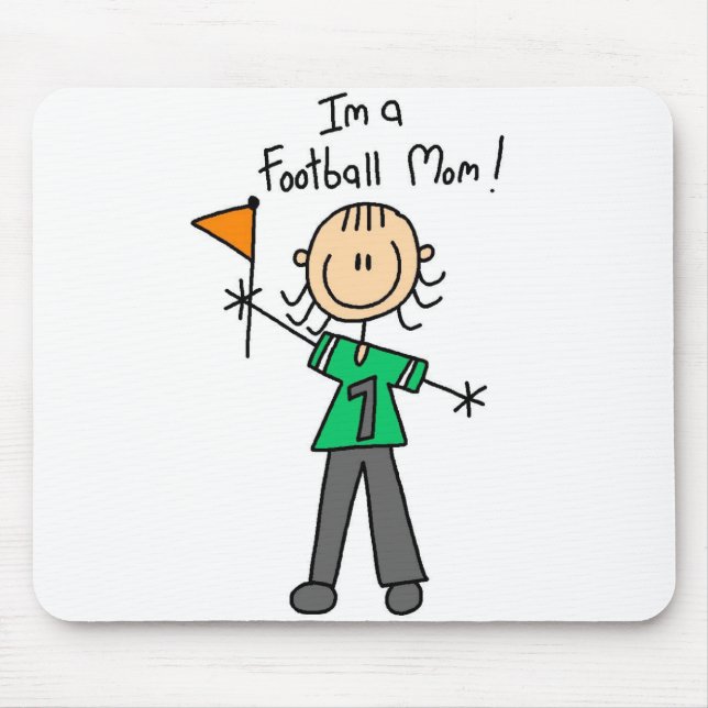 Fußball-Mutter-Mauspad Mousepad (Vorne)