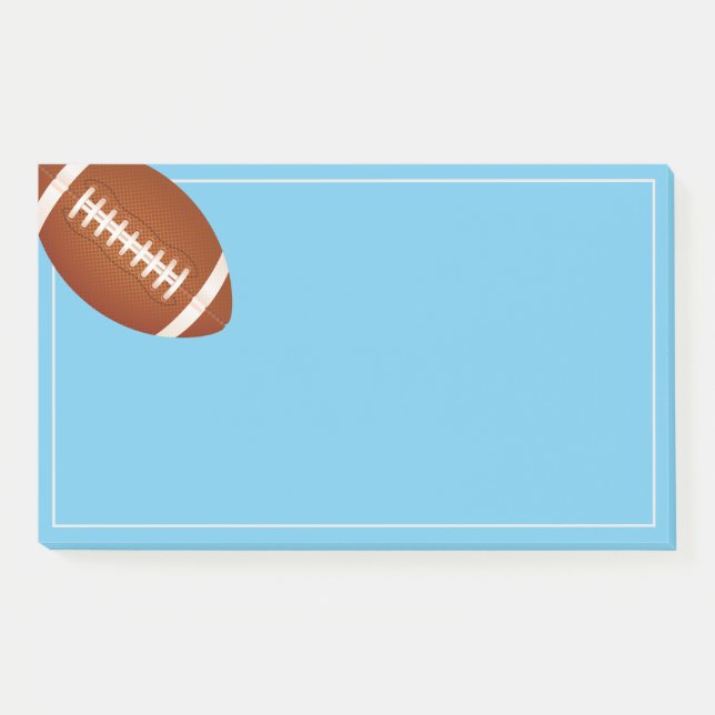 Fußball nach den Notizen (Vorderseite)