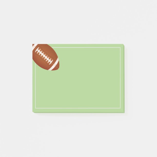 Fußball nach den Notizen (Vorderseite)