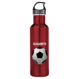 Fußball-Name individuell Trinkflasche