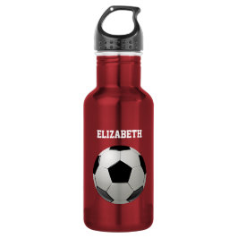 Fußball-Name individuell Trinkflasche