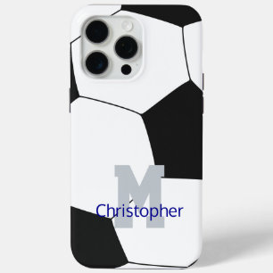 Fußball-Name und Monogramm Case-Mate iPhone Hülle