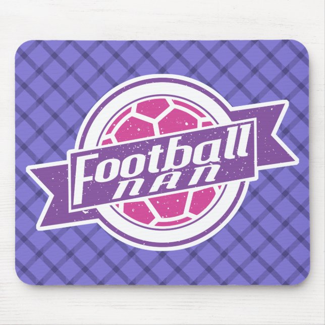 Fußball Nan (Großmutter) Mousemat Mousepad (Vorne)