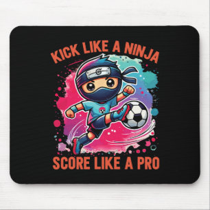 Fußball Ninja-Tritt wie ein Ninja, Punkte wie ein  Mousepad