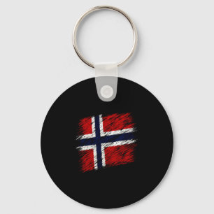 Fußball Norwegen-Flagge 2026 Liebhaber Schlüsselanhänger