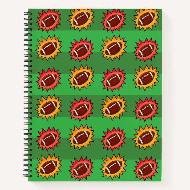 Fußball Notizbuch (Vorderseite)