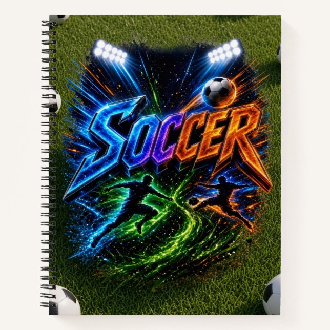 Fußball Notizbuch (Vorderseite)