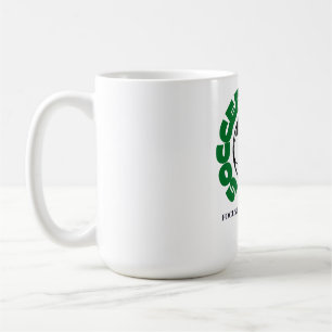 Fußball O'Clock – Fokussiert bis zum Ende Fußbal Kaffeetasse