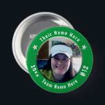 Fußball oder alle Sportarten Foto grün Button<br><div class="desc">Der gesamte Text ist einstellbar! Finden Sie Ihr Lieblings-Sport-Foto, um dies zu Ihrem eigenen zu machen! Ideal für Turniere und Spieltage. Tragen Sie Ihren Sportwitz-Button mit Stolz. Andere Farben sind verfügbar. In meinem Shop finden Sie auch Autofahnen, Dosenkühler, Automotoren und andere Teamunterstützungsprodukte.</div>