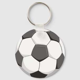 Fußball oder Fußball Schlüsselanhänger