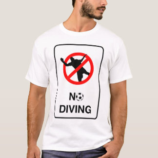 Fußball ohne Tauchzeichen T-Shirt