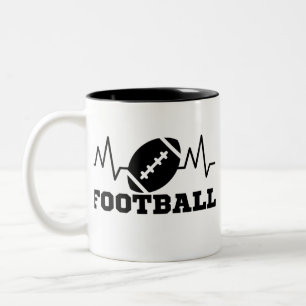 Fußball-Olympia Zweifarbige Tasse