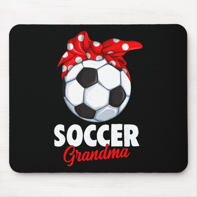 Fußball-Oma Frauen _1  Mousepad (Vorne)