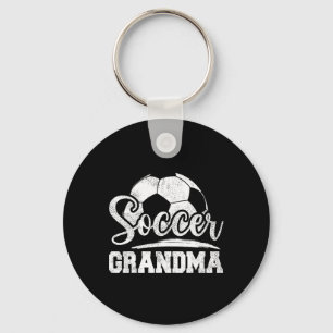 Fußball-Oma Fußball-Spieler Tag Muttertag der Mutt Schlüsselanhänger