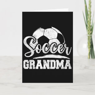 Fußball Oma Fußballspielerin Spieltag Muttertag Karte