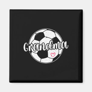 Fußball Oma Stolz Oma eines Fußballspielers Gr Magnet