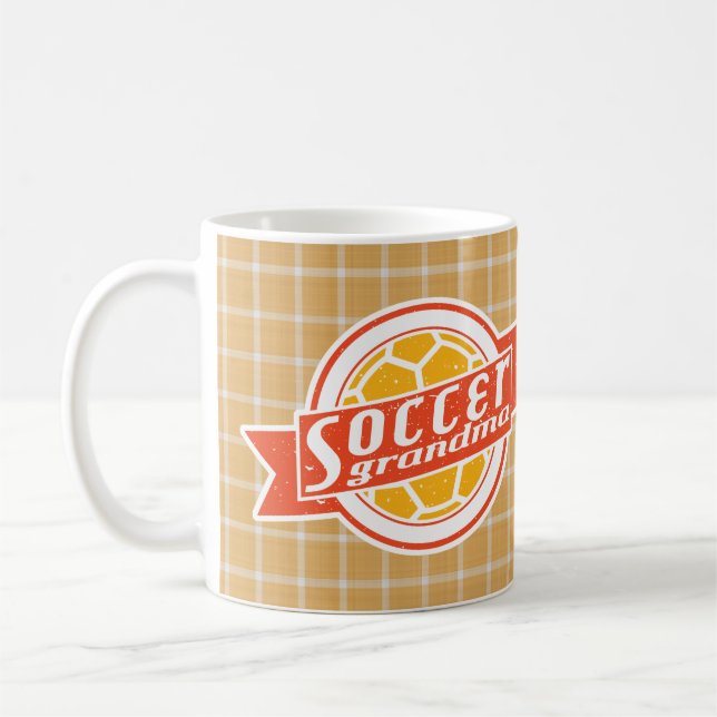 Fußball-Oma-Tasse Kaffeetasse (Links)