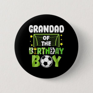 Fußball Opa Geburtstag Junge Party Fußball Familie Button