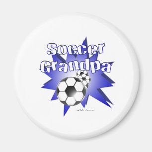 Fußball-Opa Magnet