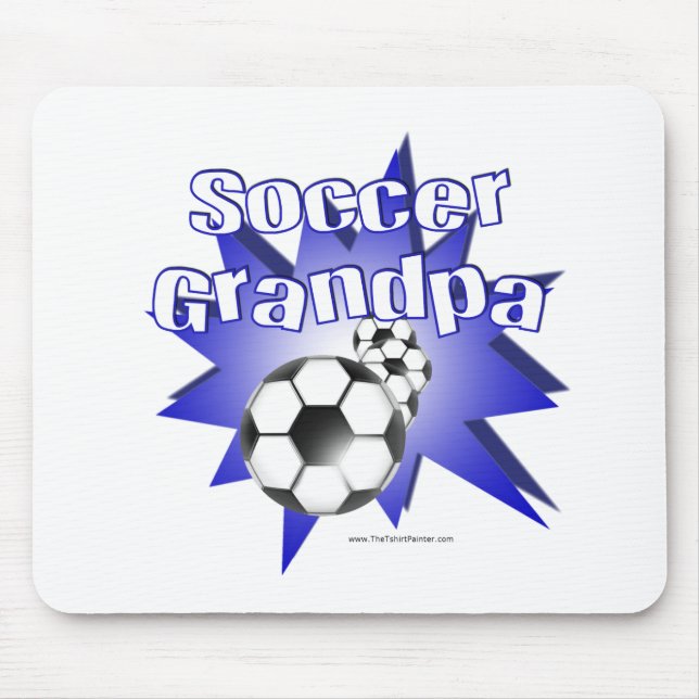 Fußball Opa Mousepad (Vorne)