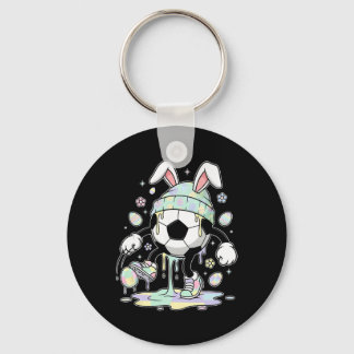 Fußball-Osterhase-Ei-Drip-Eiscreme-Kinder-Jungen G Schlüsselanhänger