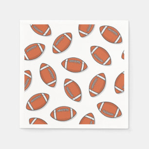 Fußball-Papier-Servietten, Sport-Game-Day-Party Serviette