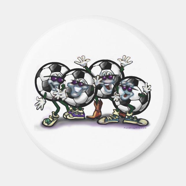 Fußball-Party Magnet (Vorne)